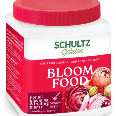 SCHULTZ BLOOM FOOD trąšos žydintiems augalams, 900 g.