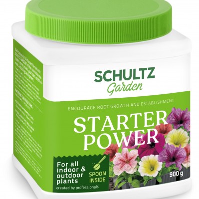 SCHULTZ STARTER POWER augalų persodinimo stimuliatorius, 900 g.