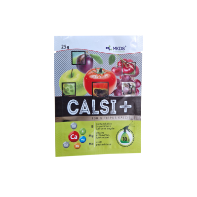CALSI+ kalcio trąša su mikroelementais B, Mg, Mo, 25 g