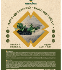 Agroplėvelė fasuota balta 3,2x10m 17g/m2 E