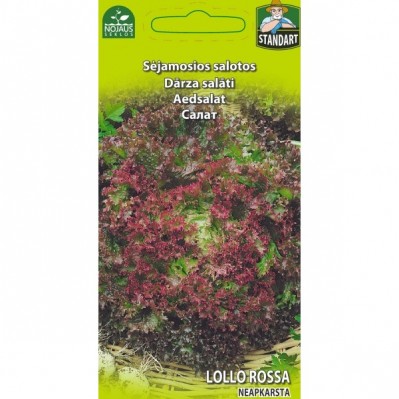 Sėjamosios salotos Lollo rossa 1 g