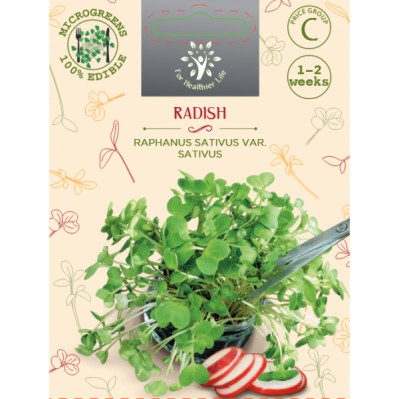 Sėklos daigams Valgomieji ridikėliai Flamboyant 10g (RADISH)