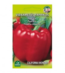 Vienametės paprikos California wonder